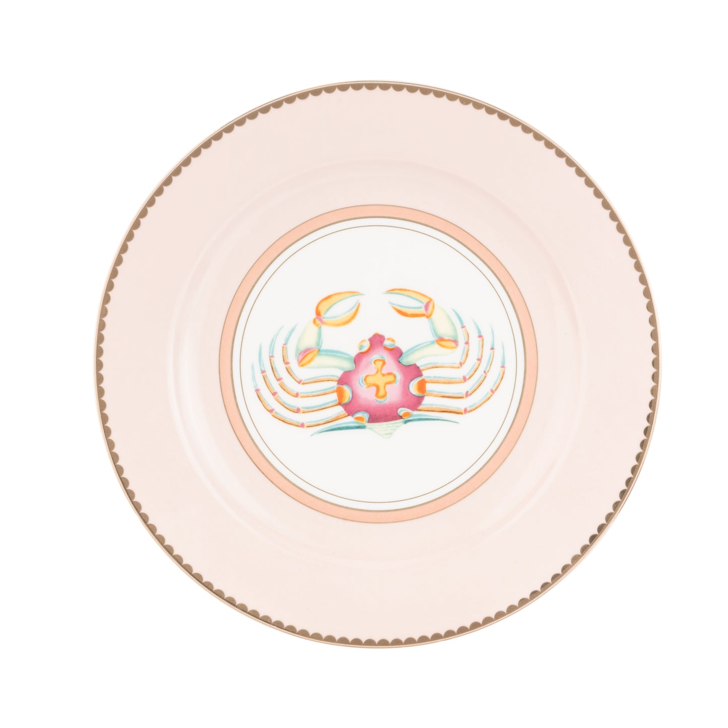 Yvonne Ellen Under The Sea Dinner Plate Set of 4