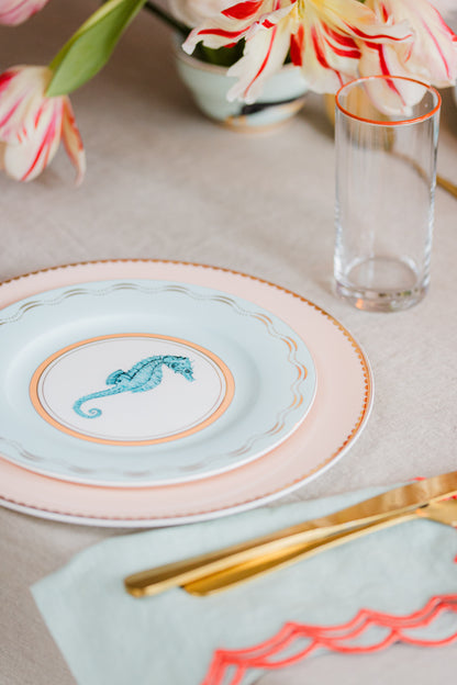 Yvonne Ellen Under The Sea Side Plate Set of 4