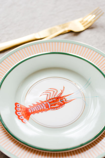 Yvonne Ellen Under The Sea Side Plate Set of 4
