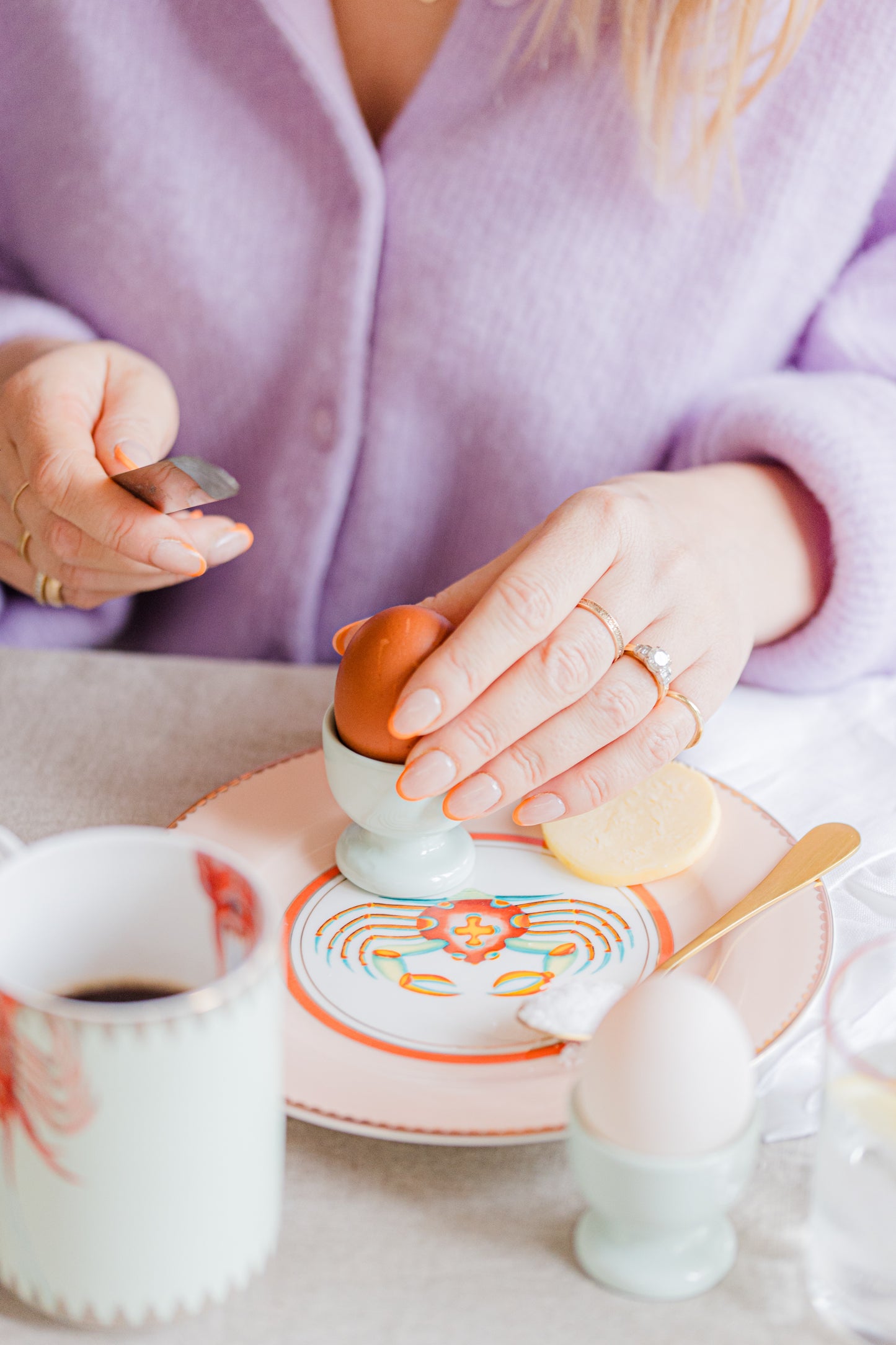 Yvonne Ellen Under The Sea Side Plate Set of 4