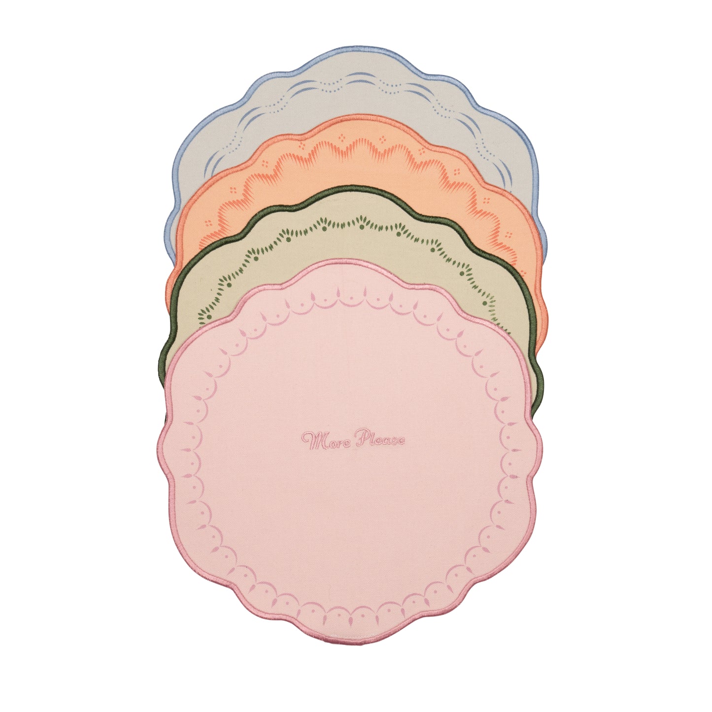 Yvonne Ellen Slogan Placemats Set of 4