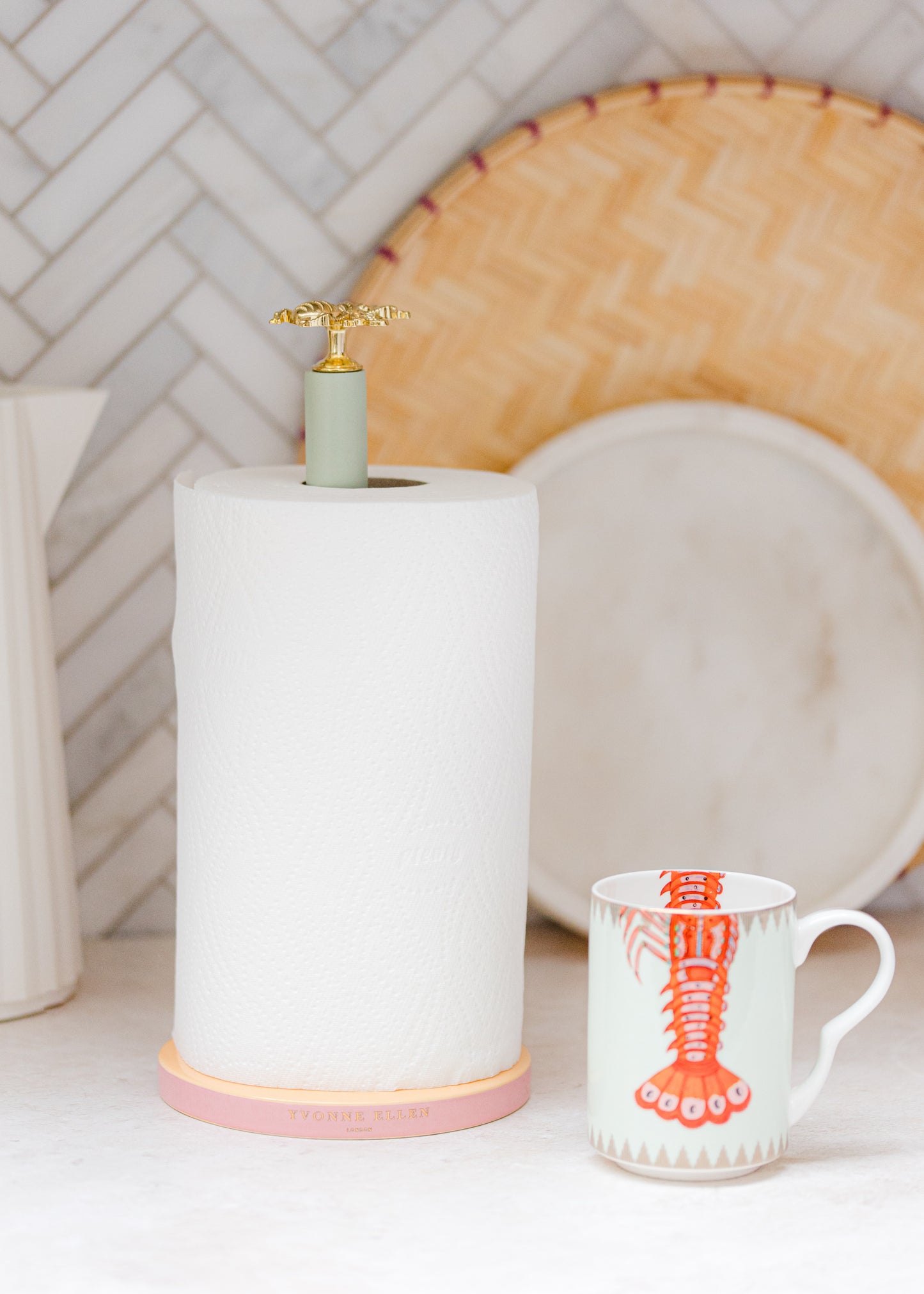 Yvonne Ellen Kitchen Towel Holder - Bee