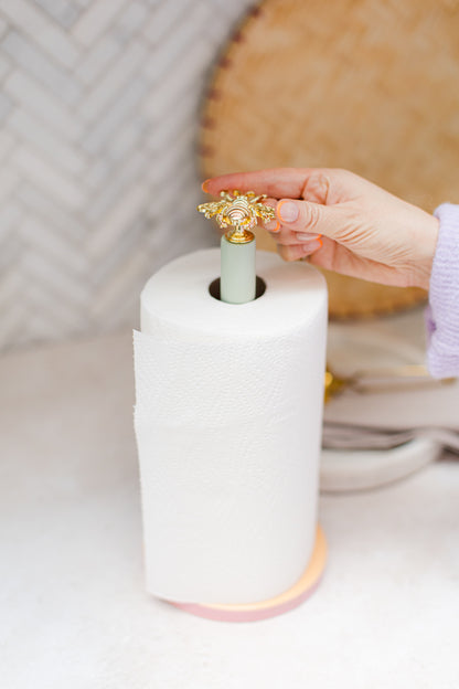 Yvonne Ellen Kitchen Towel Holder - Bee