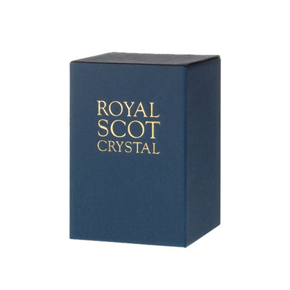 Royal Scot Crystal Flower of Scotland  Aperol Stemmed Glass Gift Boxed Single