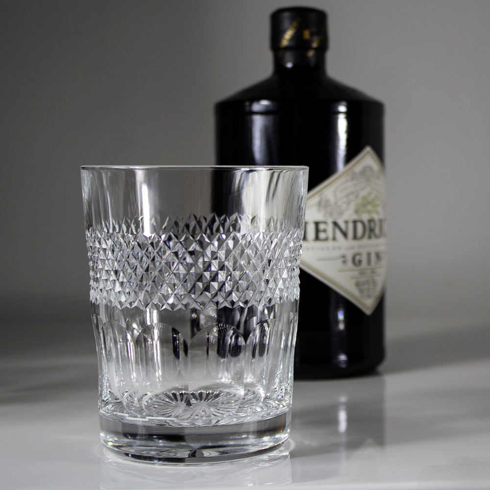 Royal Scot Crystal Diamonds Large On The Rocks Tumbler