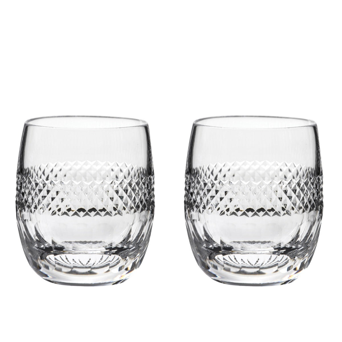 Royal Scot Crystal Diamonds Gin & Tonic Tumblers Set of 2