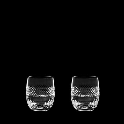Royal Scot Crystal Diamonds Gin & Tonic Tumblers Set of 2