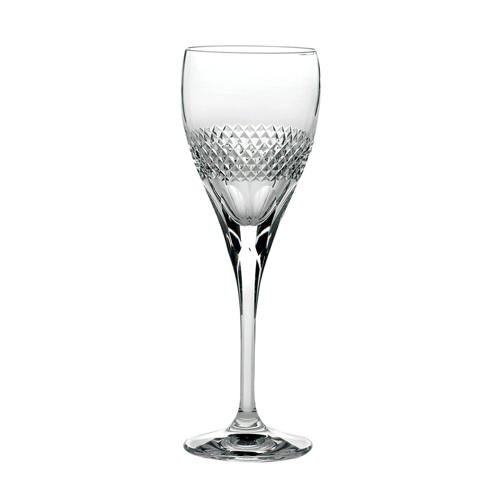 Royal Scot Crystal Diamonds Port / Sherry Glass Set of 2-Goviers