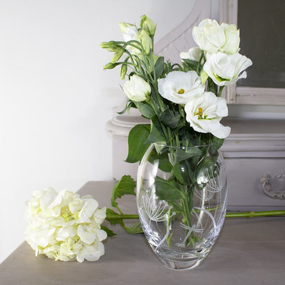 Royal Scot Crystal Dragonfly Small Barrel Vase