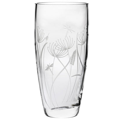 Royal Scot Crystal Dragonfly Extra Tall Vase