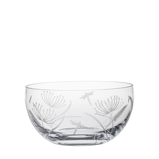 Royal Scot Crystal Dragonfly Fruit/Salad Bowl