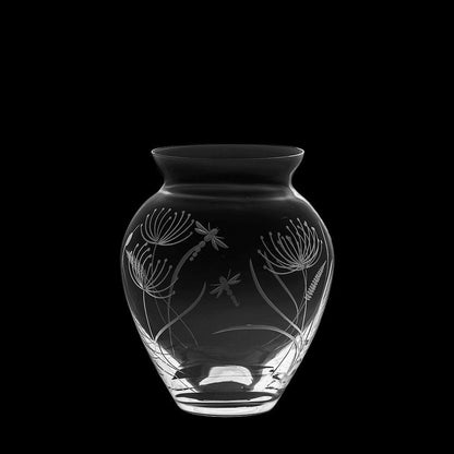 Royal Scot Crystal Dragonfly Large Posy Vase