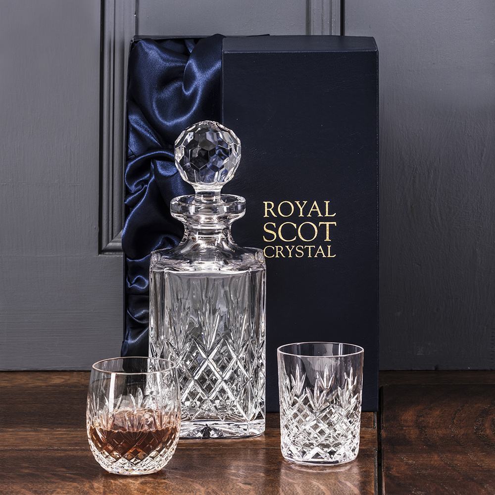 Royal Scot Crystal Edinburgh Gin & Tonic Tumblers Set of 2