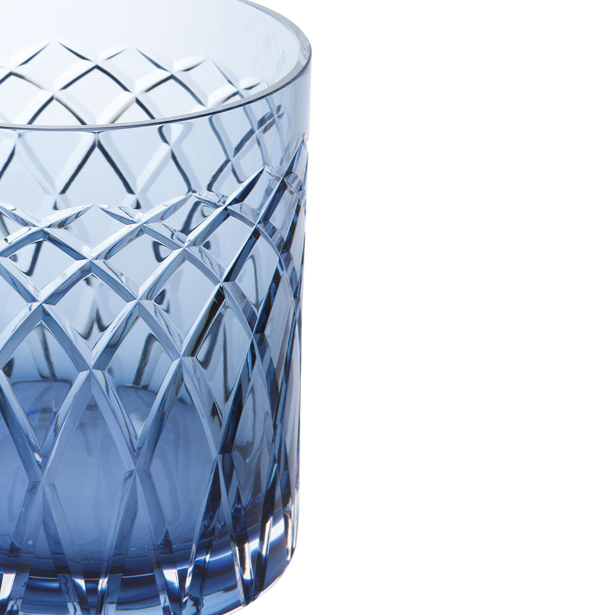 Royal Brierley Harris Ink Blue Ice Bucket