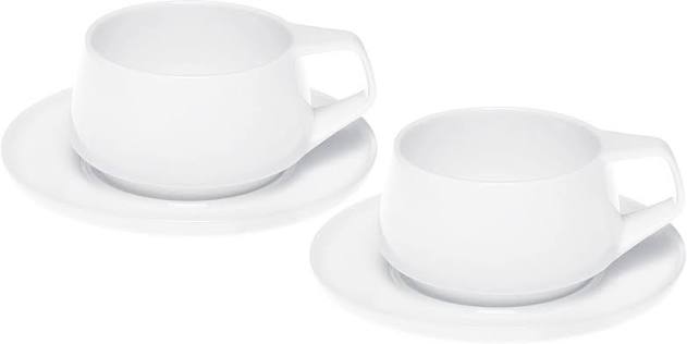 Noritake Air by Marc Newson Tea / Coffee Cup & Saucer Set of 2
