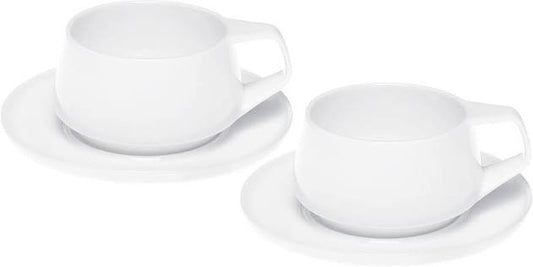Noritake Air by Marc Newson Tea / Coffee Cup & Saucer Set of 2