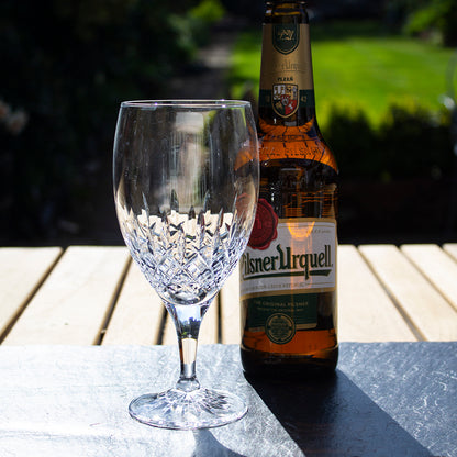 Royal Scot Crystal London Stemmed Beer Glass Gift Boxed Single