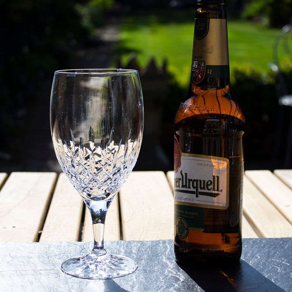 Royal Scot Crystal London Stemmed Beer Glass Gift Boxed Single
