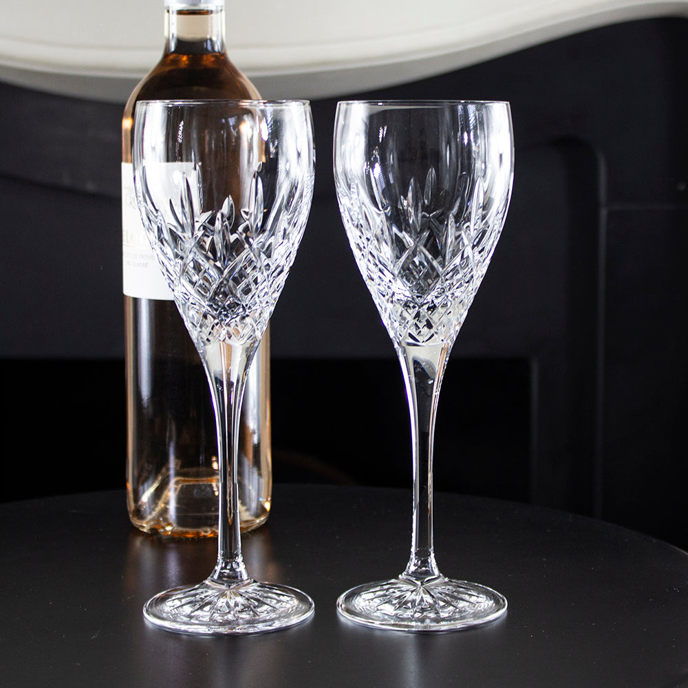 Royal Scot Crystal London Wine Glass Set of 6