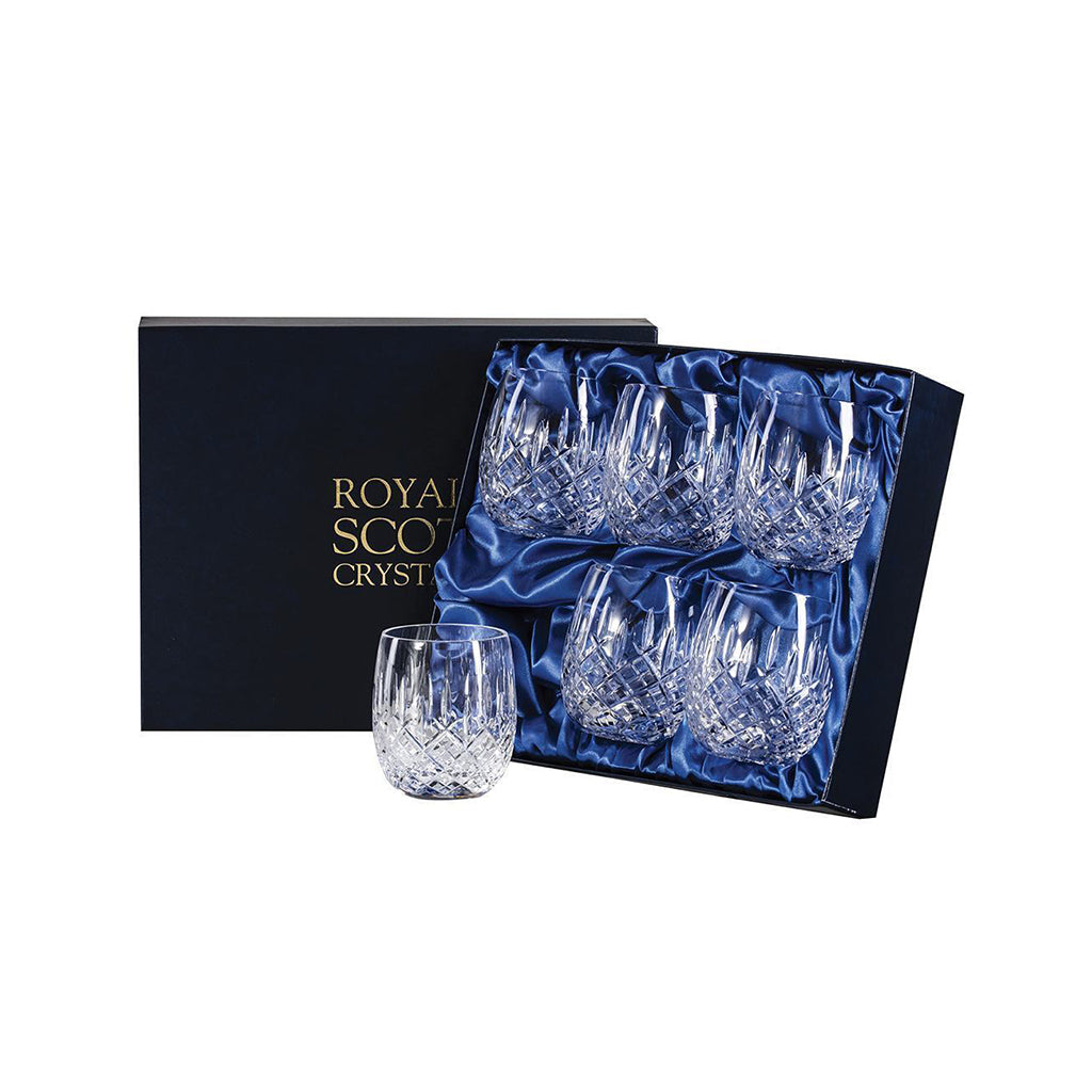 Royal Scot Crystal London Gin & Tonic Tumbler Set of 6