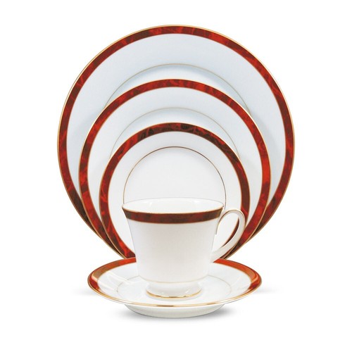 Noritake Marble Red Tea Saucer