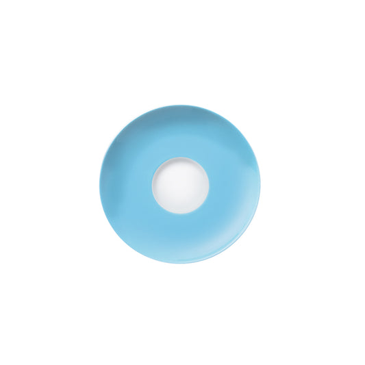 Thomas China Sunny Day Petrol Blue Tall Tea Saucer No4