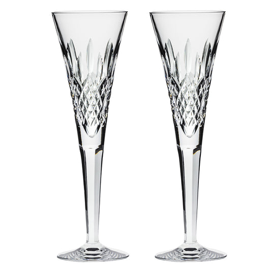 Royal Scot Crystal Mayfair 2 Champagne Flutes