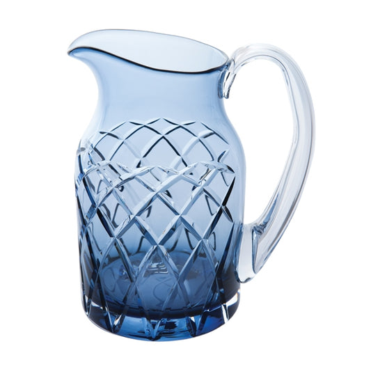 Royal Brierley Harris Ink Blue Water Jug