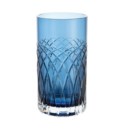 Royal Brierley Harris Ink Blue Medium Vase
