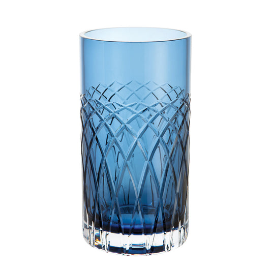 Royal Brierley Harris Ink Blue Medium Vase