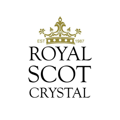 Royal Scot Crystal Flower of Scotland 1 Whisky Tumbler (Thistle Shape)