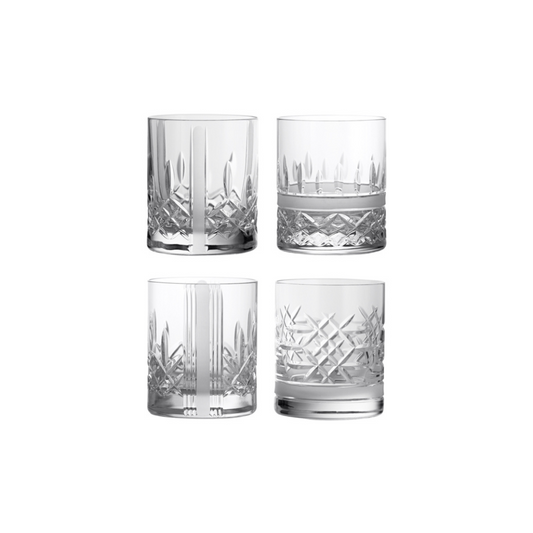 Waterford Crystal Lismore Revolution Mixed Tumbler Set of 4