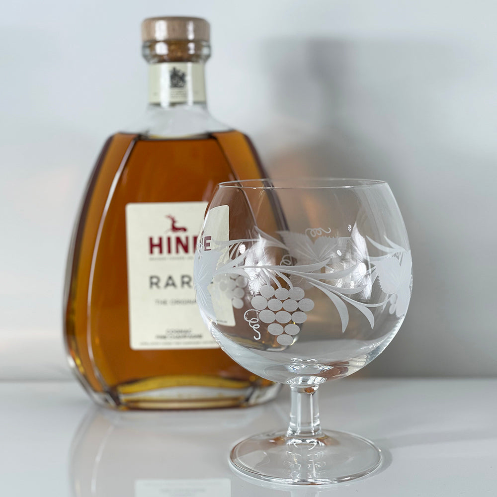 Royal Scot Crystal Grapevine Brandy Glass