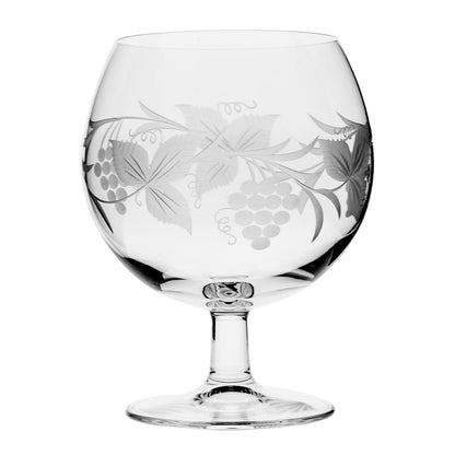 Royal Scot Crystal Grapevine Brandy Glass