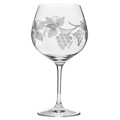 Royal Scot Crystal Grapevine Gin & Tonic Copa Glass