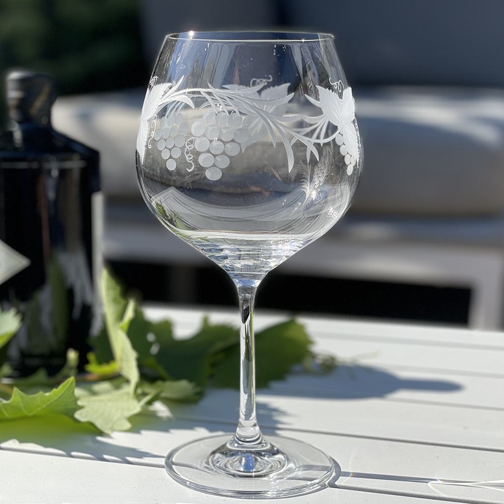 Royal Scot Crystal Grapevine Gin & Tonic Copa Glass