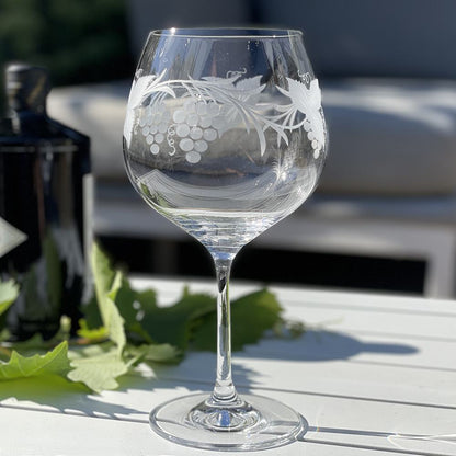 Royal Scot Crystal Grapevine Gin & Tonic Copa Glass