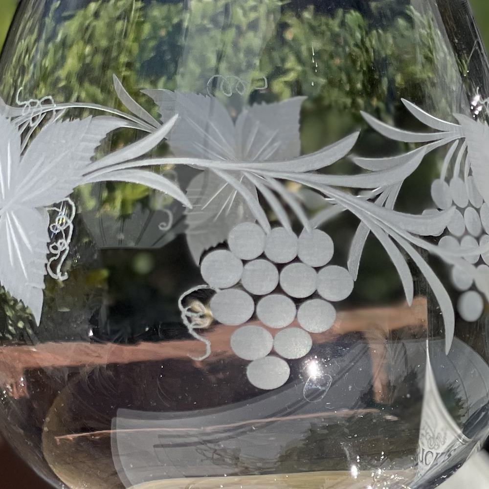 Royal Scot Crystal Grapevine Gin & Tonic Copa Glasses Set of 2
