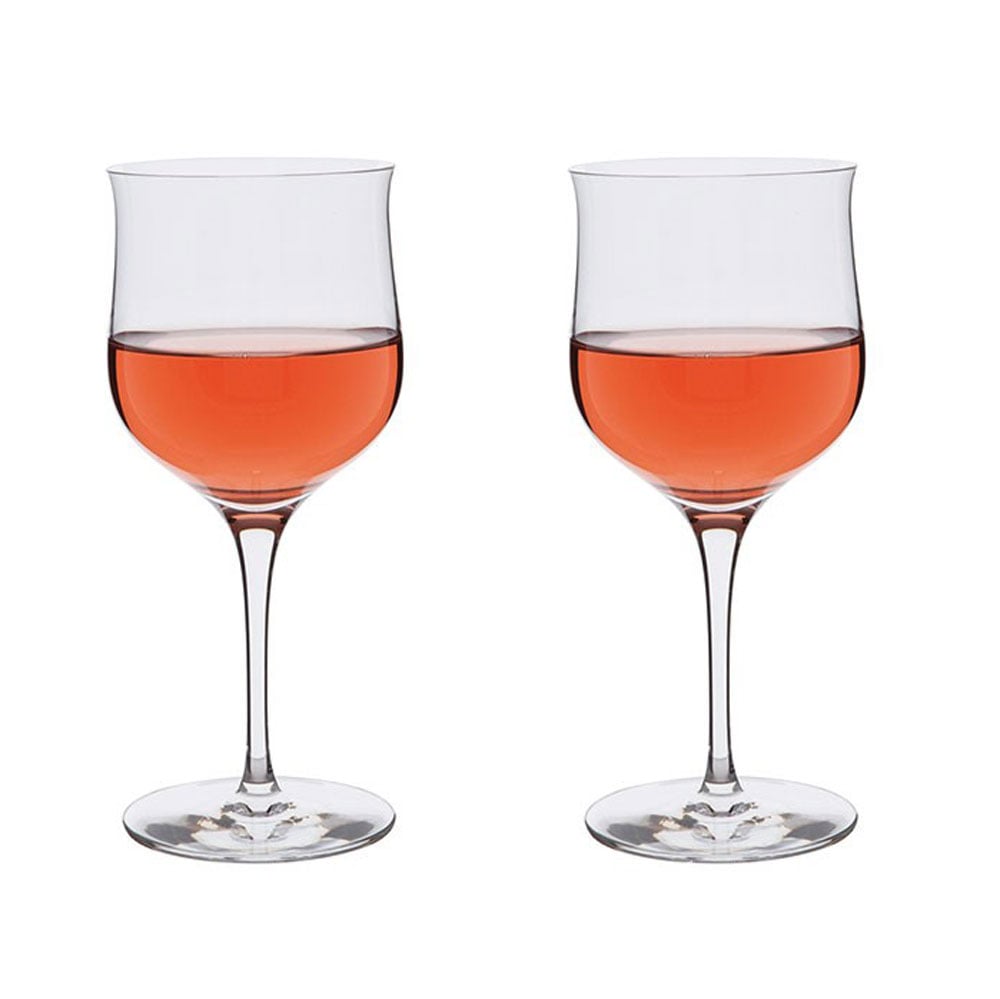 Dartington Crystal Wine Master Rose Wine Glass, Set of 2