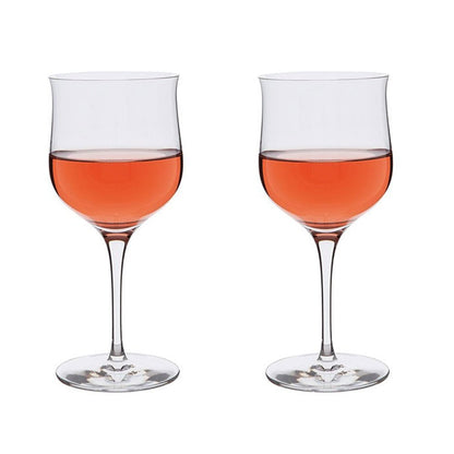 Dartington Crystal Wine Master Rose Wine Glass, Set of 2